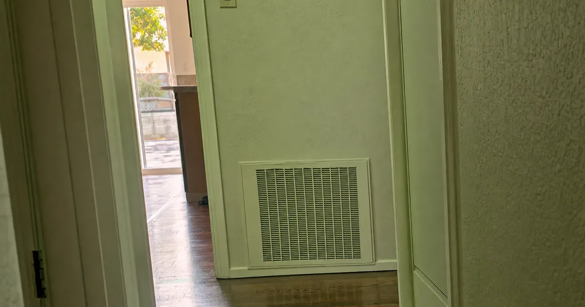 Goleta, CA: a residential air duct system